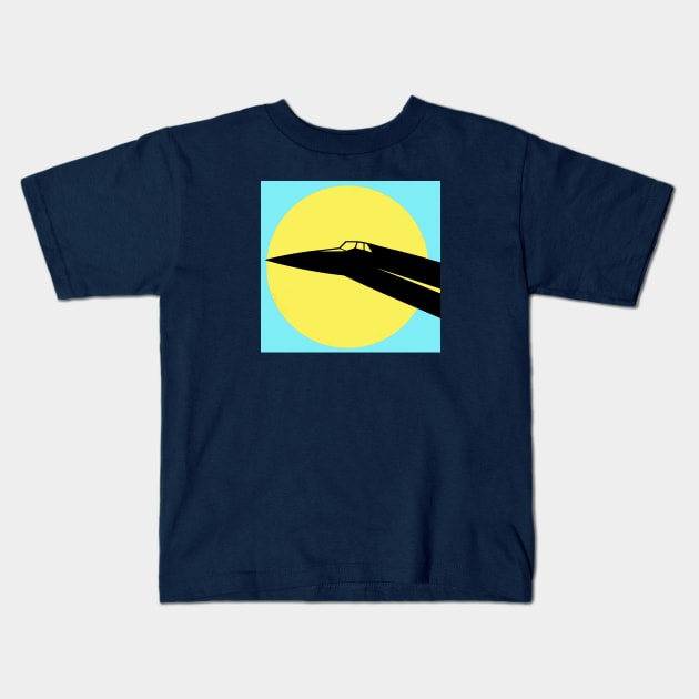 Concorde sun Kids T-Shirt by ezioman